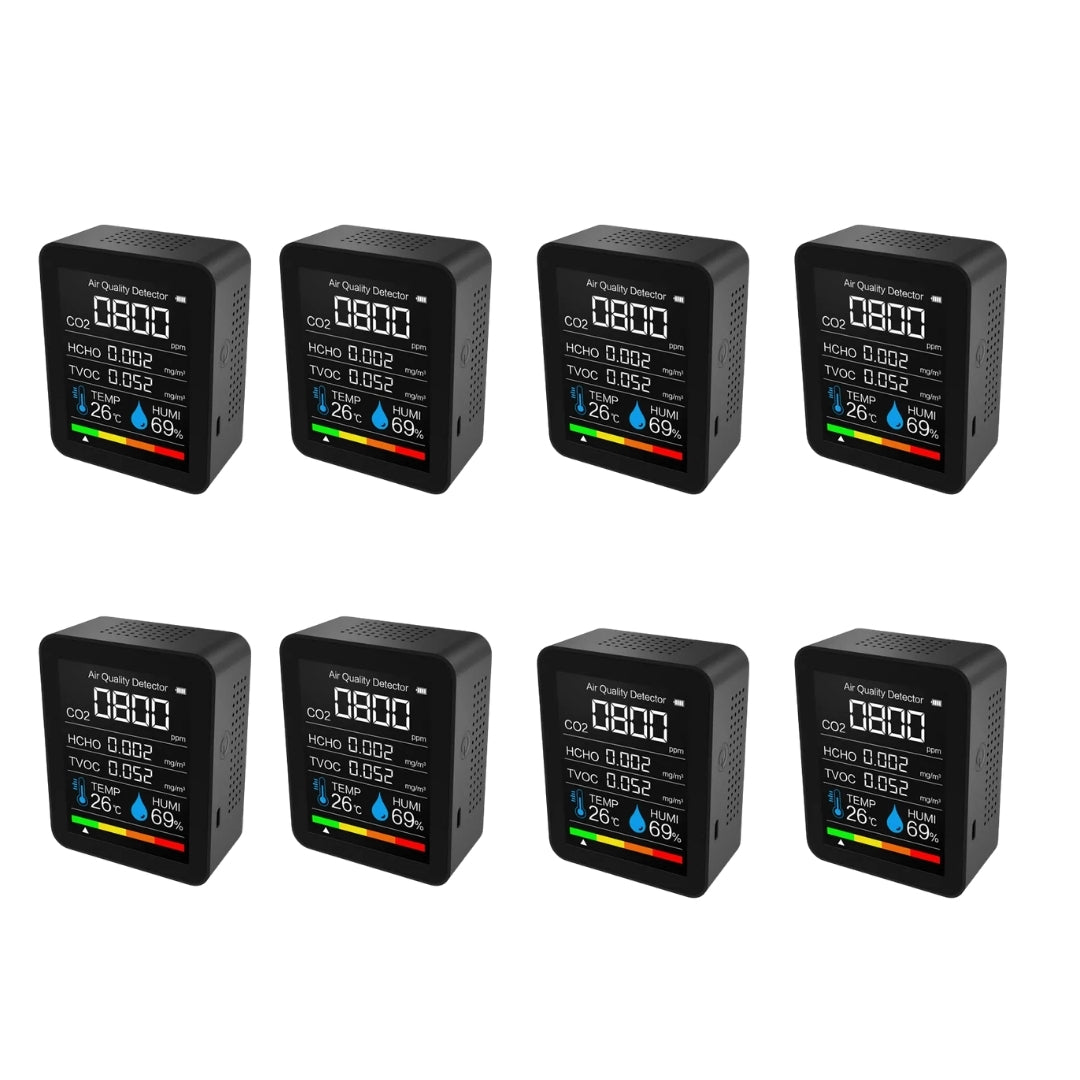 8 Pack Pro Air Quality Detector